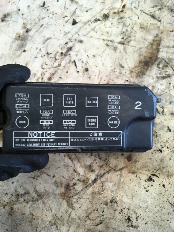 Toyota Corolla AE92 Fuse Box 1980 toyota corolla fuse box 